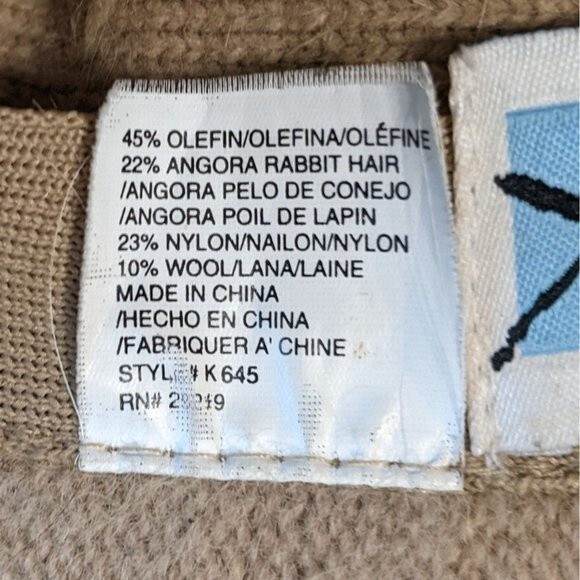 VTG Rabbit Fur Blend Bucket Hat EUC - Picture 2 of 5